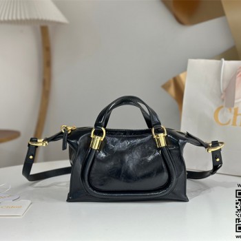 끌로에 Chloe 샤이니 가죽 스몰 Paraty 24 백