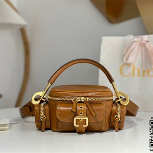 끌로에 Chloe 샤이니 가죽 스몰 Camera 백