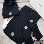 몽클레어 MONCLER  모자 목도리 장갑 세트