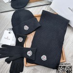 몽클레어 MONCLER  모자 목도리 장갑 세트