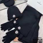 몽클레어 MONCLER  모자 목도리 장갑 세트