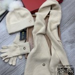 로로피아나 모자 목도리 장갑 세트