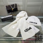 셀린느 CELINE 모자 목도리 장갑 세트