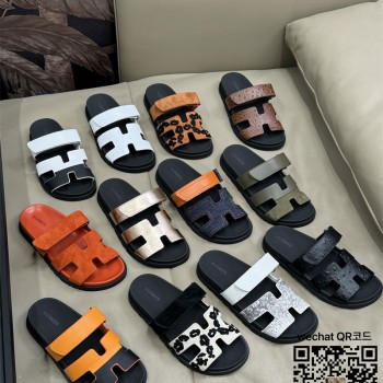 에르메스 HERMES 힐 샌들 슬리퍼