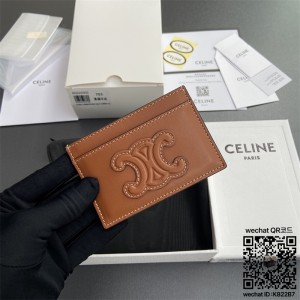 셀린느 CELINE  카드 지갑 - 부드러운 램스킨