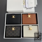 셀린느 CELINE 빅투아르 파인 지갑 - 서플 그레인 카프스킨 10M912