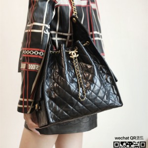 샤넬 25백 몰 캐비어 트위드 제니백 라지 25백AS5311