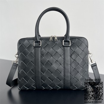 보테가베네타 슬림 인트레치아토 브리프케이스 778081