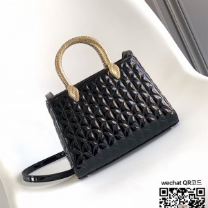 불가리 세르펜틴 듀오 탑핸들백