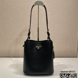 프라다 미디엄 가죽백 1BE080