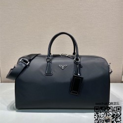 프라다 리나일론 더플 백 삼각로고 트레블백  2VC018