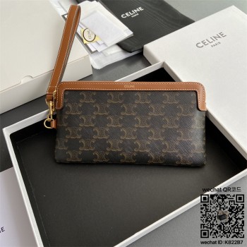 셀린느 CELINE 트리오페 파우치백  10K672