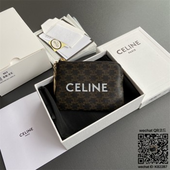 셀린느 CELINE 트리오페 파우치백 10C662