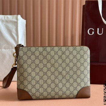 구찌 GG 엠블럼 스몰 비즈니스 케이스 821156