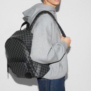 구찌 GG 엠블럼 미디엄 백팩 821159