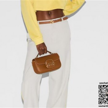 구찌 홀스빗 1955 소프트 스몰 탑 핸들백 815206