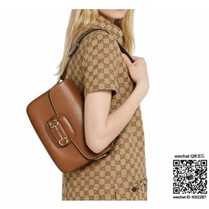 구찌 홀스빗 1955 소프트 미디엄 숄더백 815178