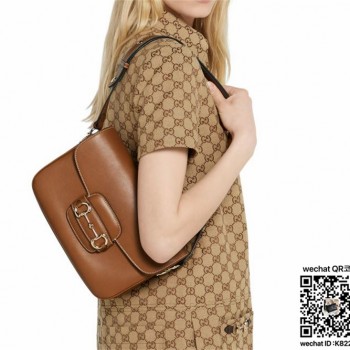 구찌 홀스빗 1955 소프트 미디엄 숄더백 815178