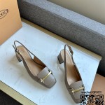 토즈 힐 샌들 슬리퍼