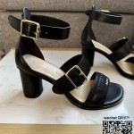 디올 힐 샌들 슬리퍼