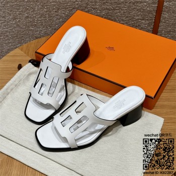 에르메스  힐 샌들 슬리퍼