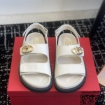 발렌티노 힐 샌들 슬리퍼