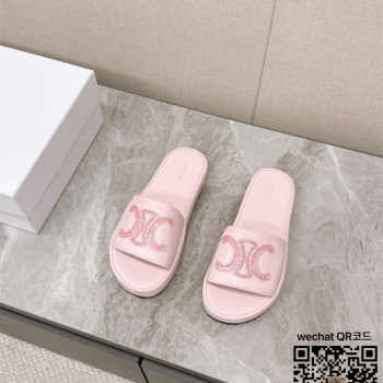 셀린느  힐 샌들 슬리퍼