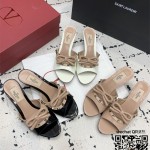 발렌티노 힐 샌들 슬리퍼