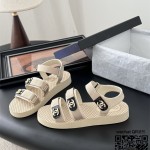 샤넬 힐 샌들 슬리퍼