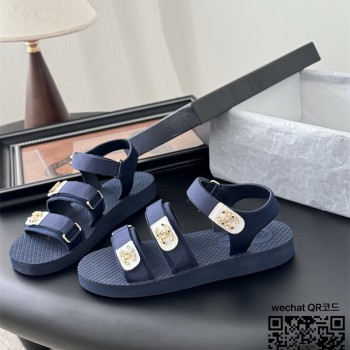 샤넬 힐 샌들 슬리퍼