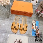 에르메스 힐 샌들 슬리퍼