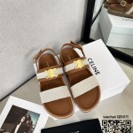 셀린느 힐 샌들 슬리퍼