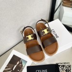 셀린느 힐 샌들 슬리퍼