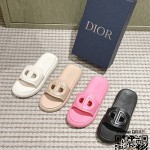 디올 힐 샌들 슬리퍼