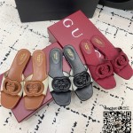 에르메스 힐 샌들 슬리퍼