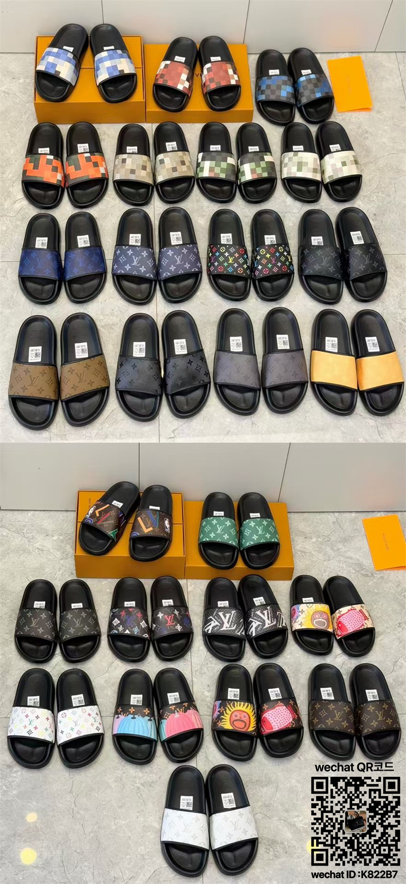 루이비통  힐 샌들 슬리퍼