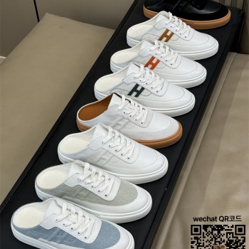 에르메스 힐 샌들 슬리퍼