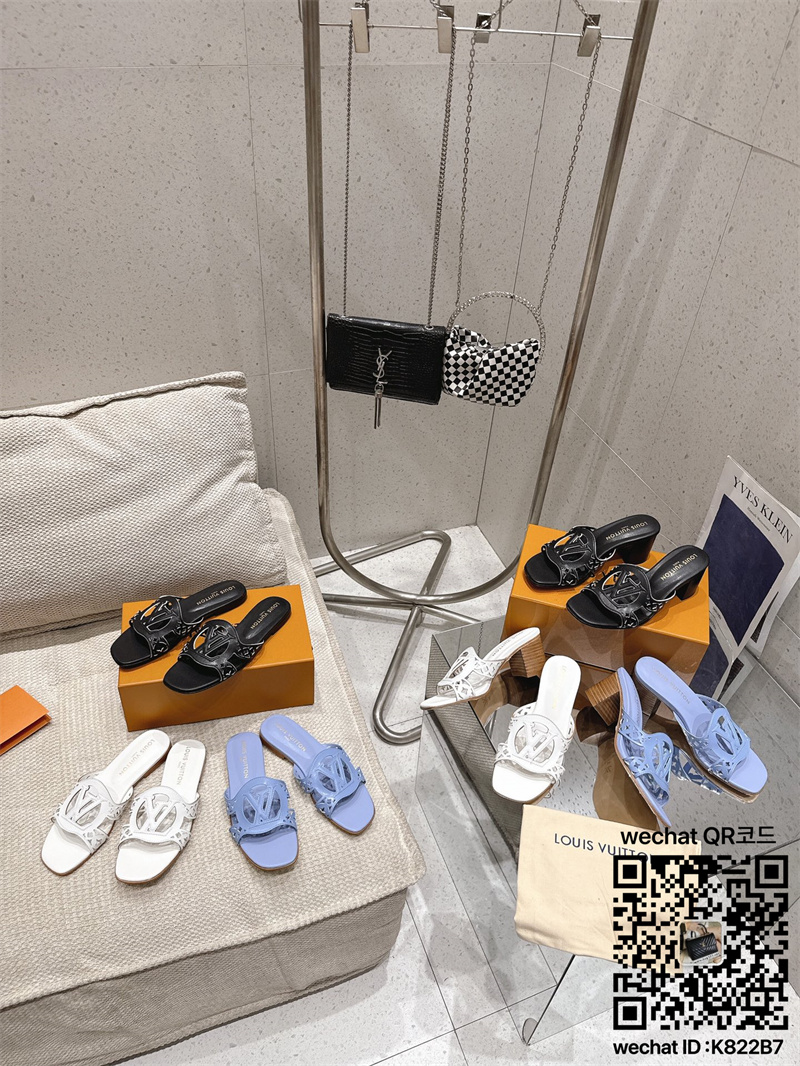 루이비통 힐 샌들 슬리퍼
