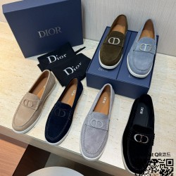 디올 가죽 로퍼 구두