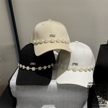 미우미우 MIUMIU 모자