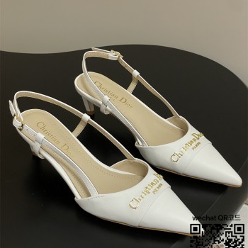 디올 힐 샌들 슬리퍼