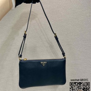 프라다 사피아노 가죽 파우치 숄더백 1NE545A