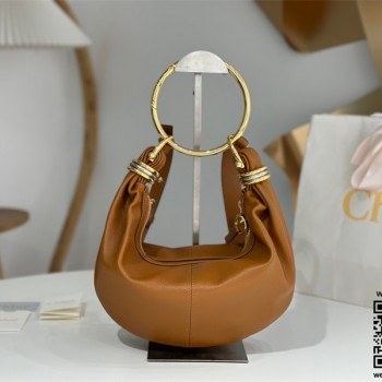 끌로에 Chloe 탠 스몰 브레이슬릿 핸드백