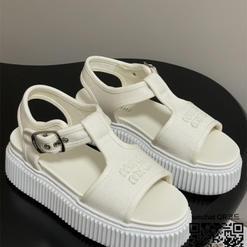 미우미우  힐 샌들 슬리퍼