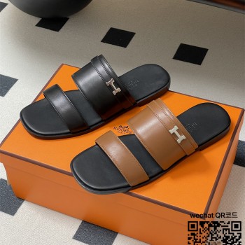 에르메스 힐 샌들 슬리퍼