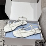 프라다 힐 샌들 슬리퍼