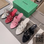 발렌시아가 힐 샌들 슬리퍼