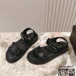 샤넬 힐 샌들 슬리퍼