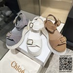 끌로에 힐 샌들 슬리퍼