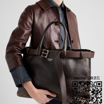 프라다 벨트 가죽 버클 백 토트백 2VG126 1BG126